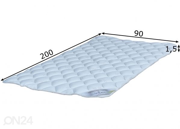 Stroma sijauspatja Top Comfort 90x200 cm mitat