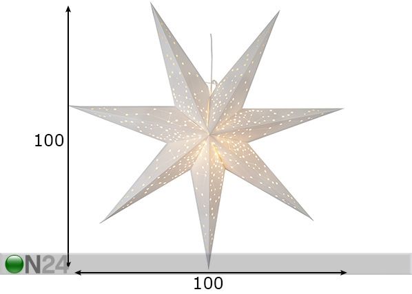 Tähti Galaxy 100 cm mitat