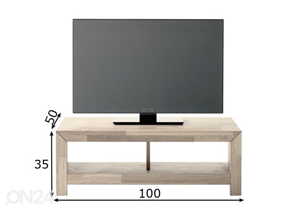 Tammi TV-taso Kirea 100 cm mitat