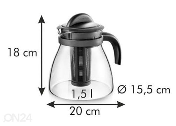 Teekannu Tescoma Monte Carlo 1,5 L mitat