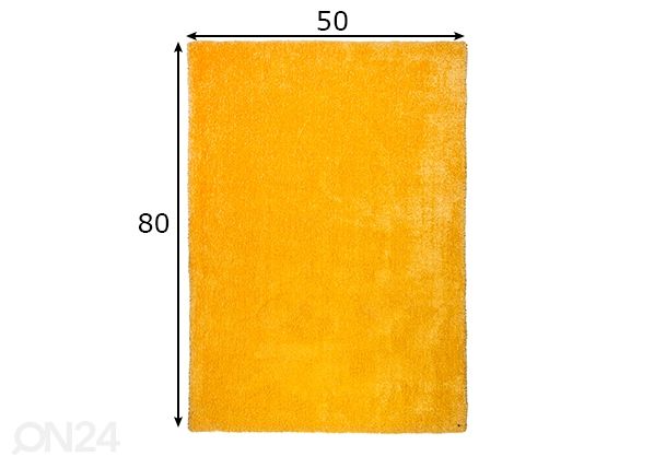 Tom Tailor matto Soft UNI 50x80 cm mitat