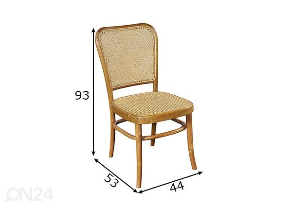 Tuoli Sit&Chair mitat