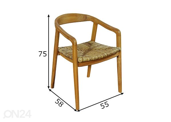 Tuoli Sit&Chair mitat