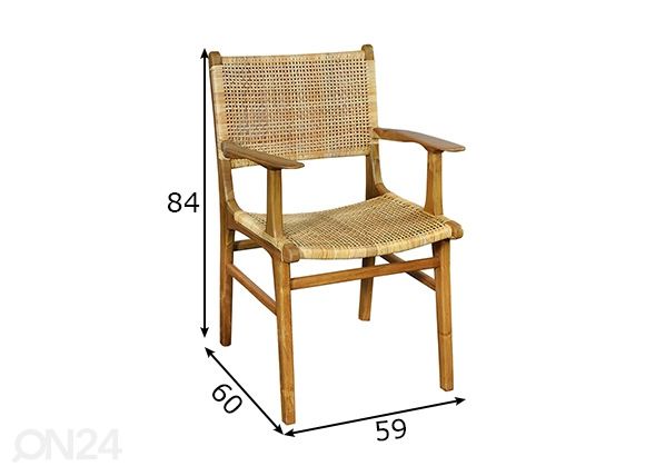 Tuoli Sit&Chair mitat