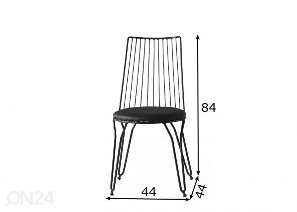 Tuolit, 2 kpl mitat