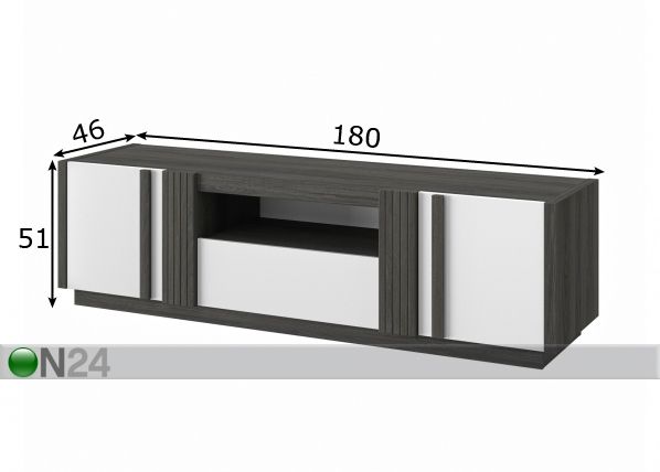 TV-taso Aston mitat