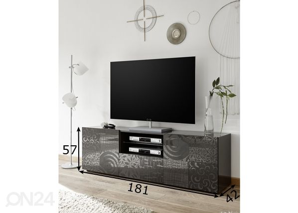 TV-taso Miro 181 cm mitat