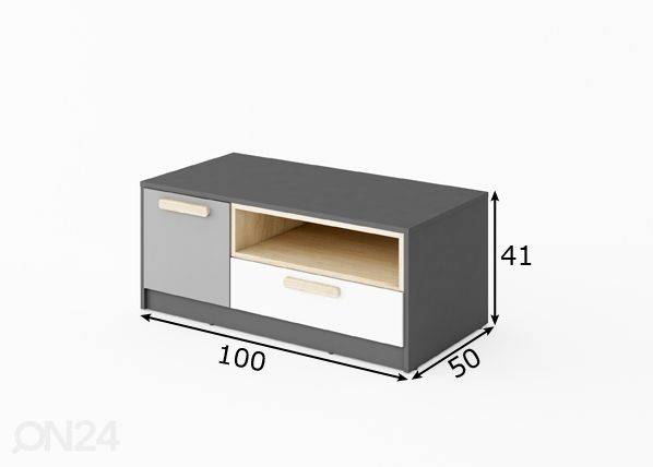 TV-taso POK mitat