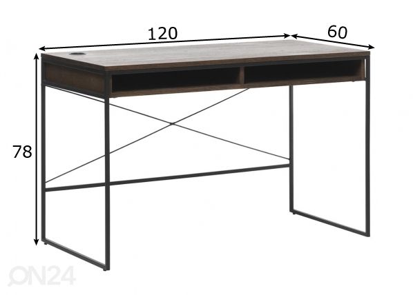 Työpöytä mitat