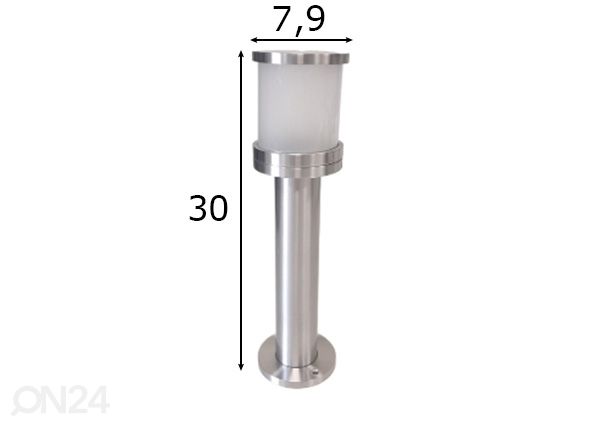 Ulkovalaisin BUTH, 30 cm mitat