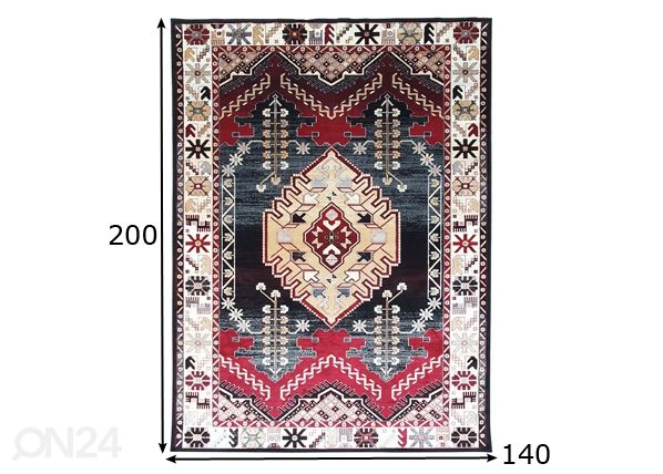 Village’s matto Antika 140x200 cm mitat