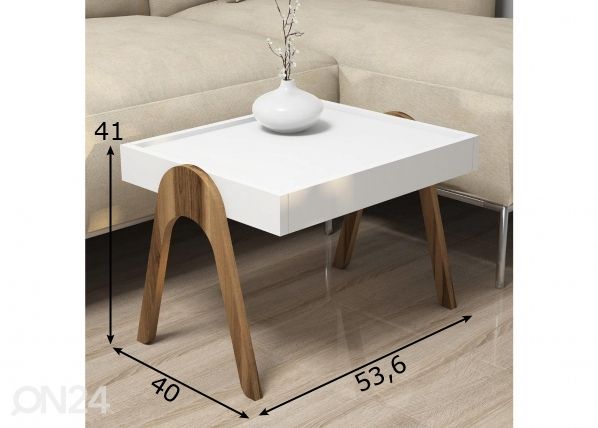 Yöpöytä/ sivupöytä mitat