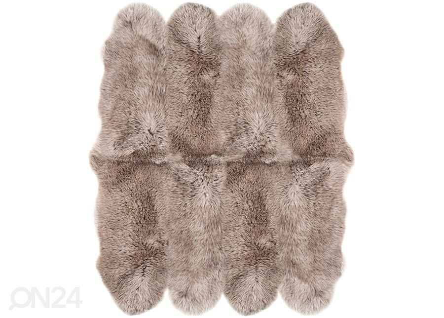 Aito lampaantalja Merino mink Octo ±170x180 cm kuvasuurennos