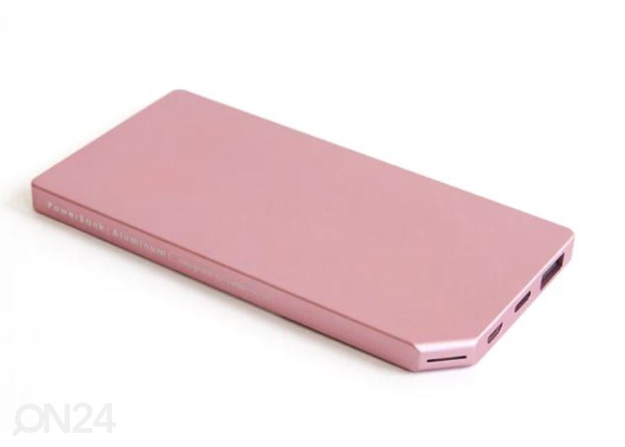 Allocacoc akkupankki PowerBank Slim Aluminium 5000 mAh, roosa kuvasuurennos