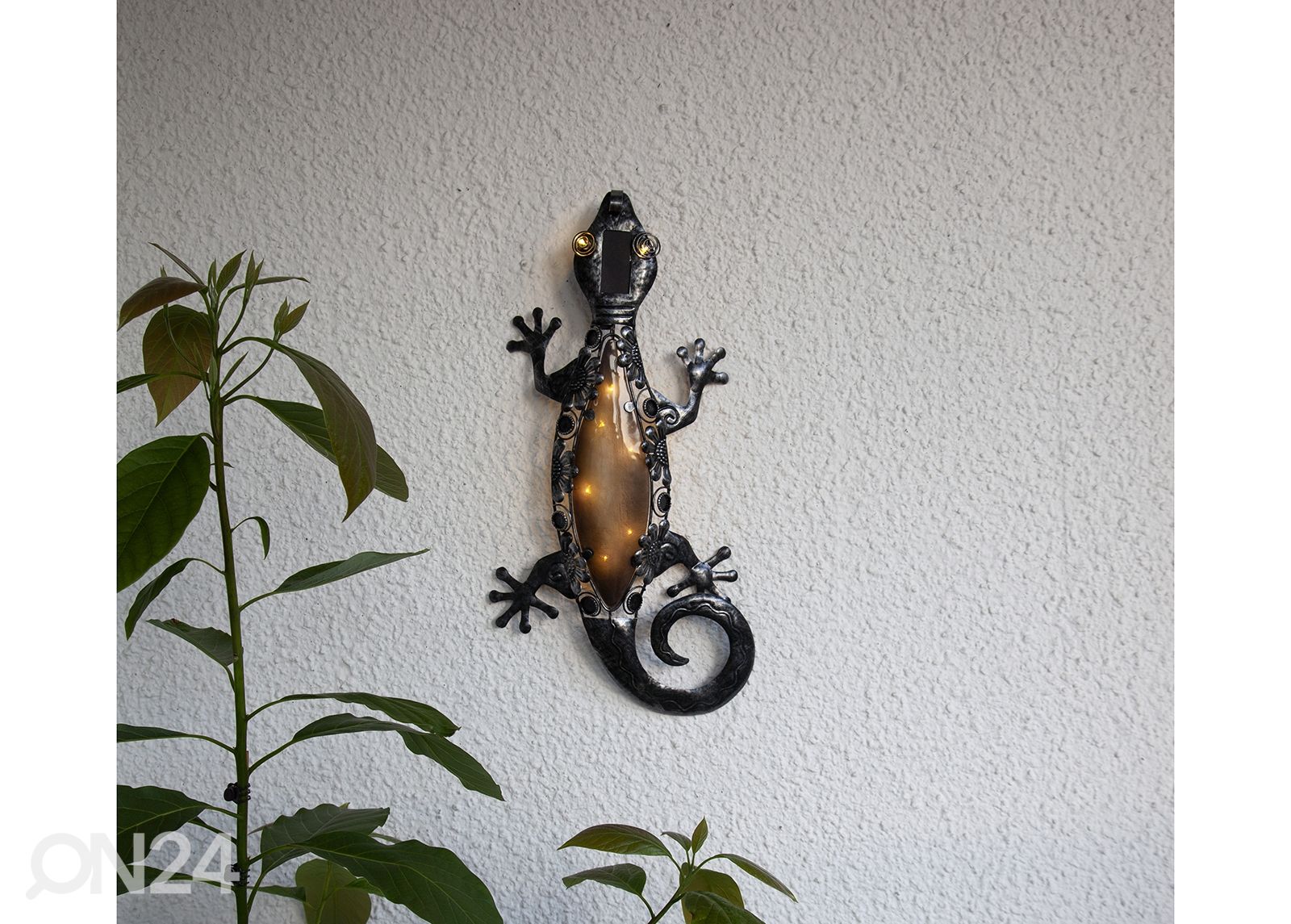 Aurinkokennovalaisin Gecko kuvasuurennos