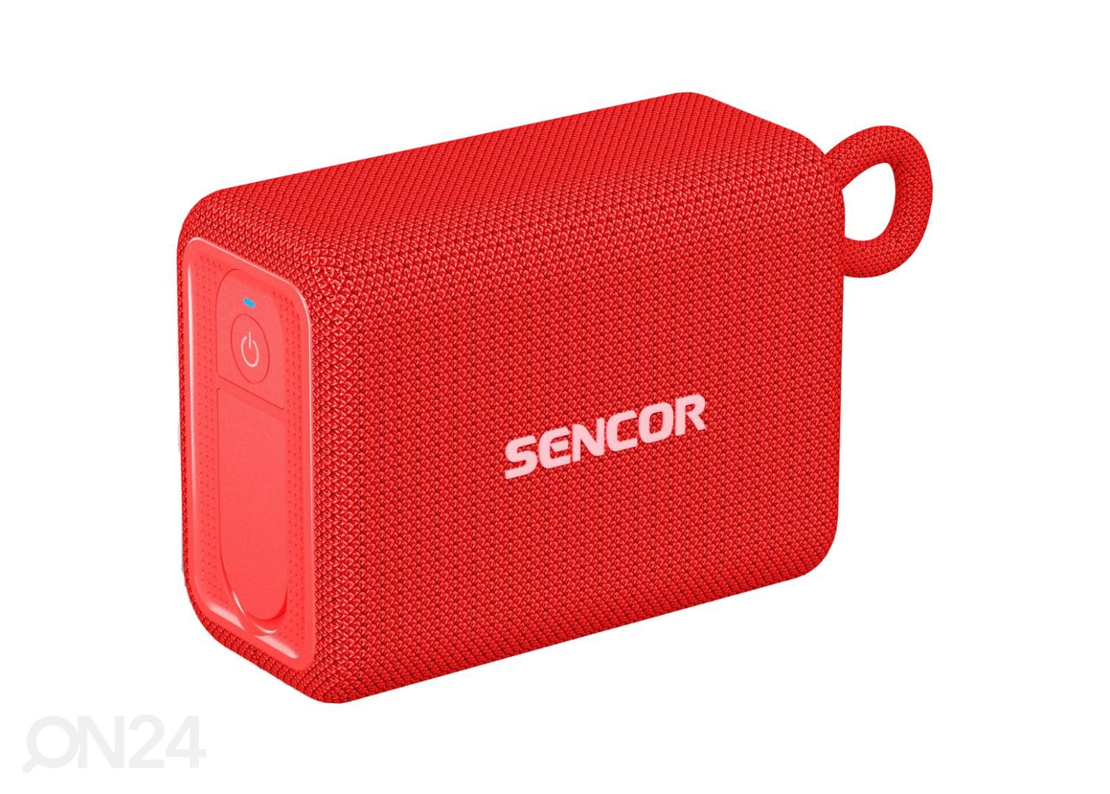 Bluetooth kaiutin Sencor, punainen kuvasuurennos