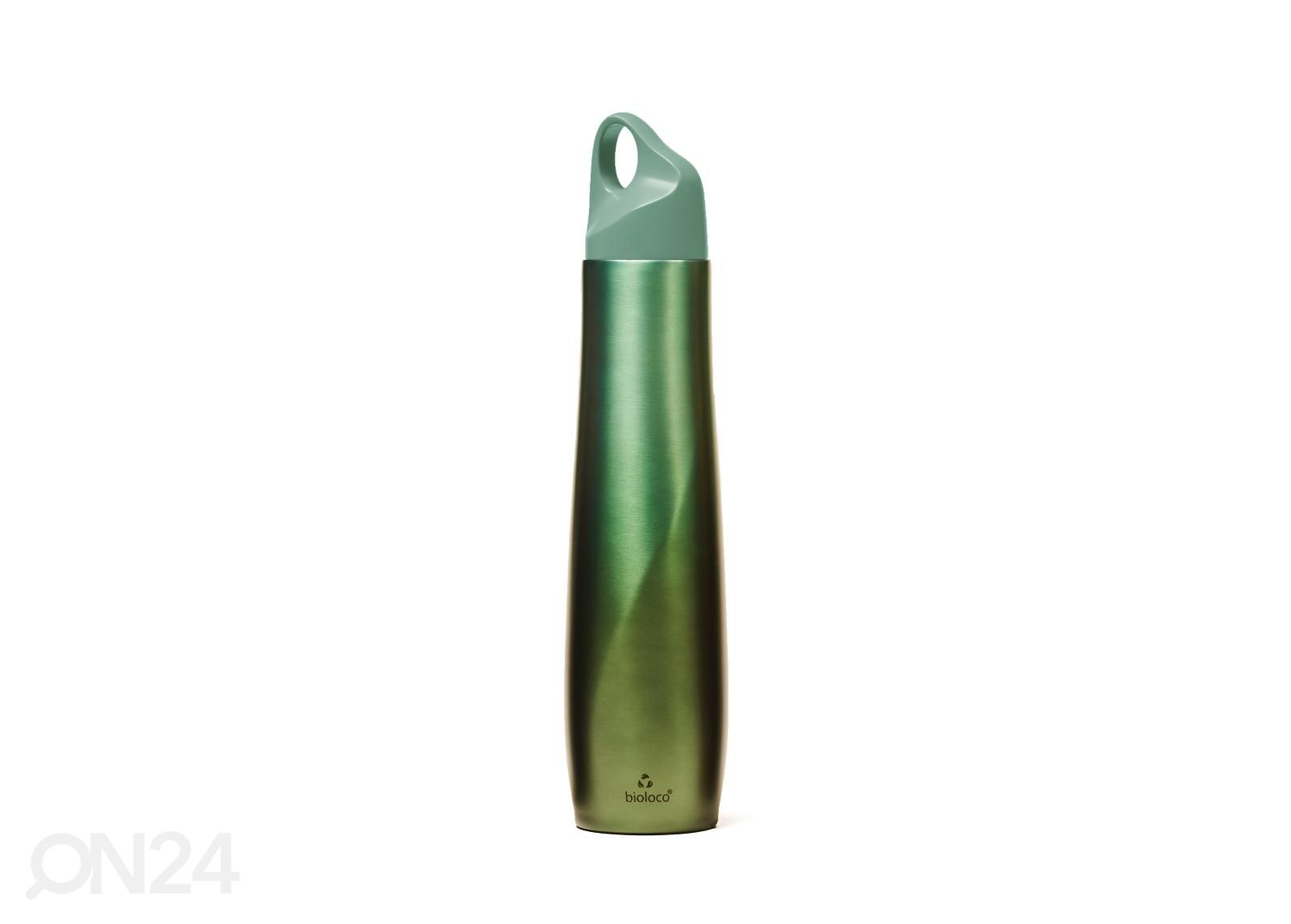 ChicMic termospullo 420 ml Bioloco Curve Green kuvasuurennos