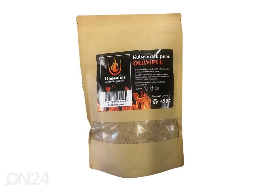 Dreamfire® kylmäsavurouhe Oliivipuu 450 g kuvasuurennos