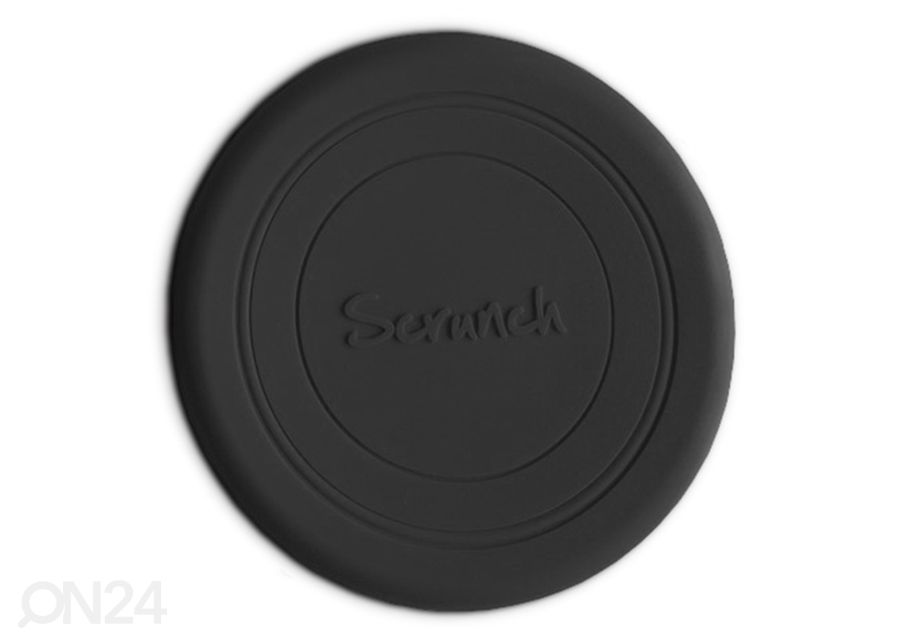 Frisbee Scrunch, musta kuvasuurennos