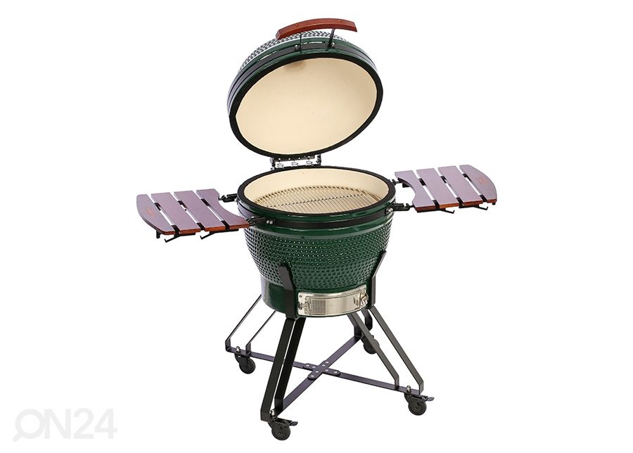 Grilli TunaBone Kamado Pro TBG24GREEN-02, 24", vihreä kuvasuurennos