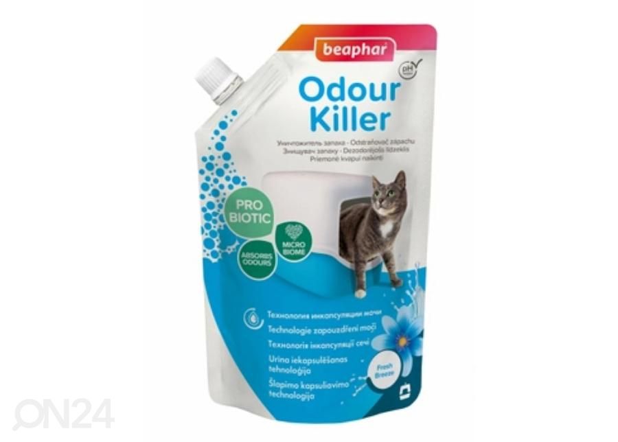 Hajunpoistoaine Beaphar Odour Killer Cat 400 g kuvasuurennos