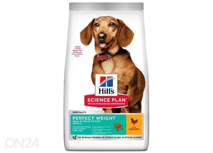 Hill's Science Plan Weight koiranruoka kananlihalla pienikokoiselle koiralle 1,5 kg kuvasuurennos