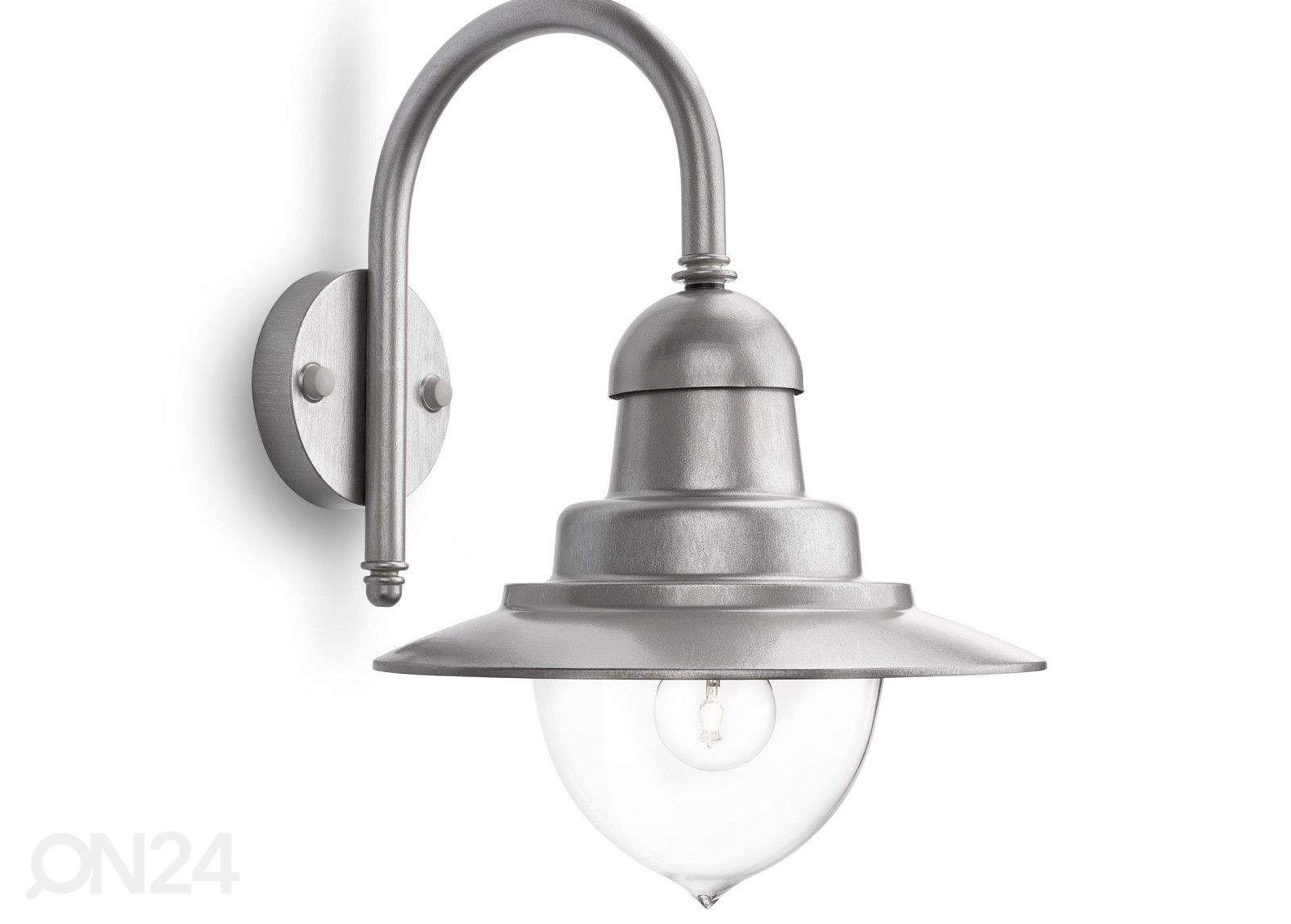 Hopeanvärinen Philips Raindrop seinävalaisin 1xE27 kuvasuurennos