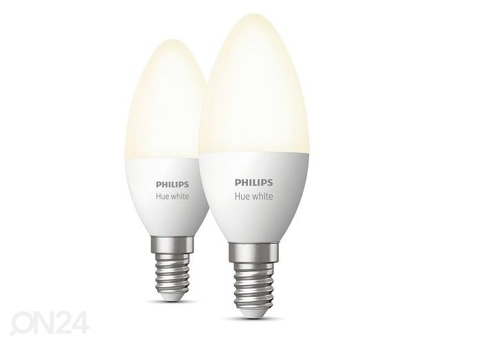 Hue White sähkölamput 5,5 W B39 E14, 2 kpl kuvasuurennos