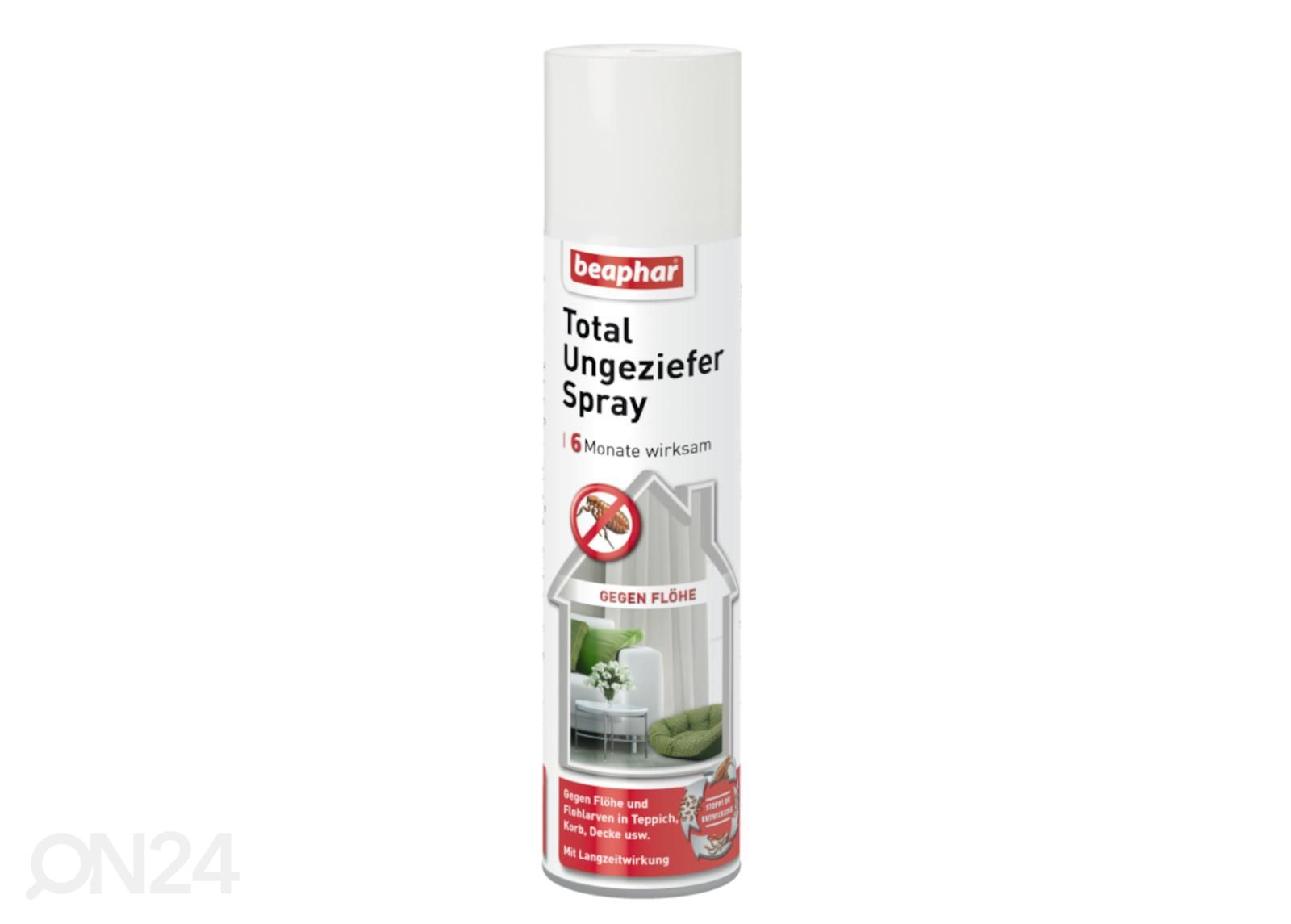 Hyönteiskarkote Beaphar Total Ungeziefer Spray 400 ml kuvasuurennos