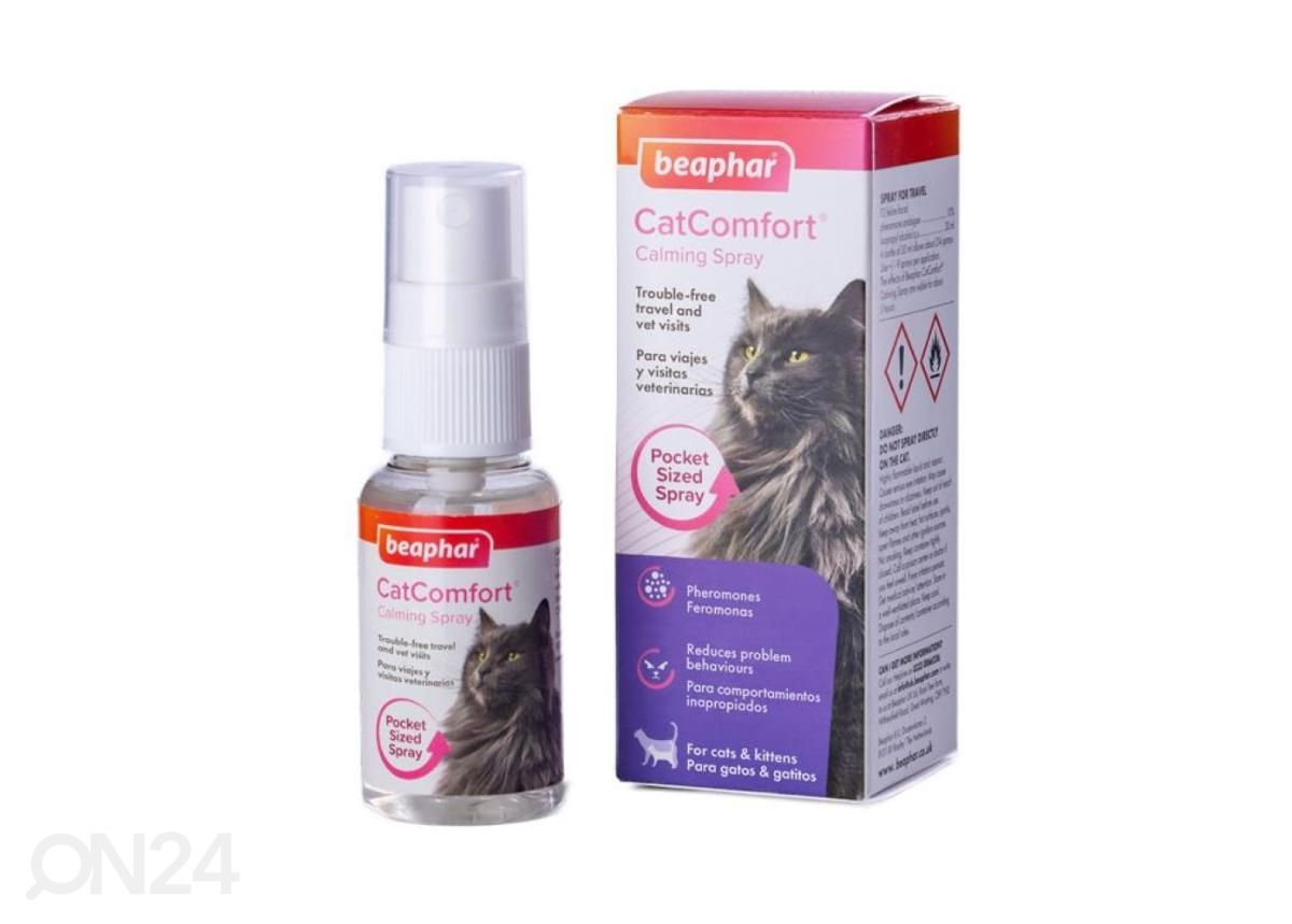 Ilmasuihke Beaphar Comfort Cat Spray 60 ml kuvasuurennos