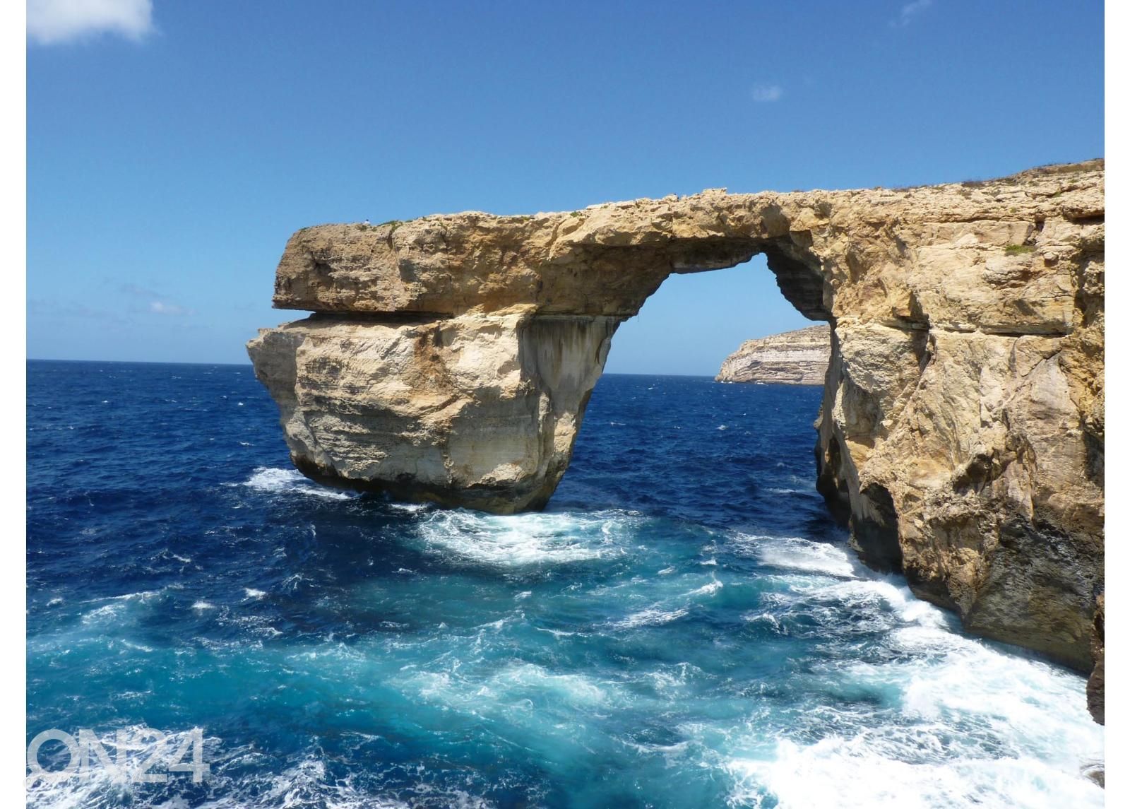 Itsekiinnityvä kuvatapetti Azure Sea Window kuvasuurennos