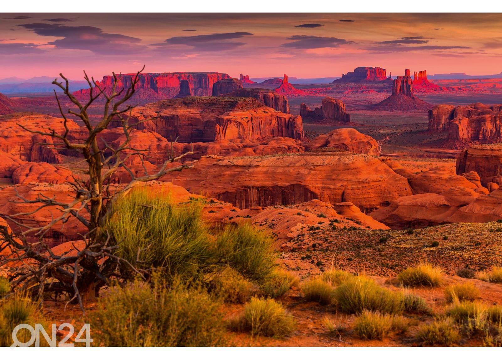 Itsekiinnityvä kuvatapetti Monument Valley kuvasuurennos