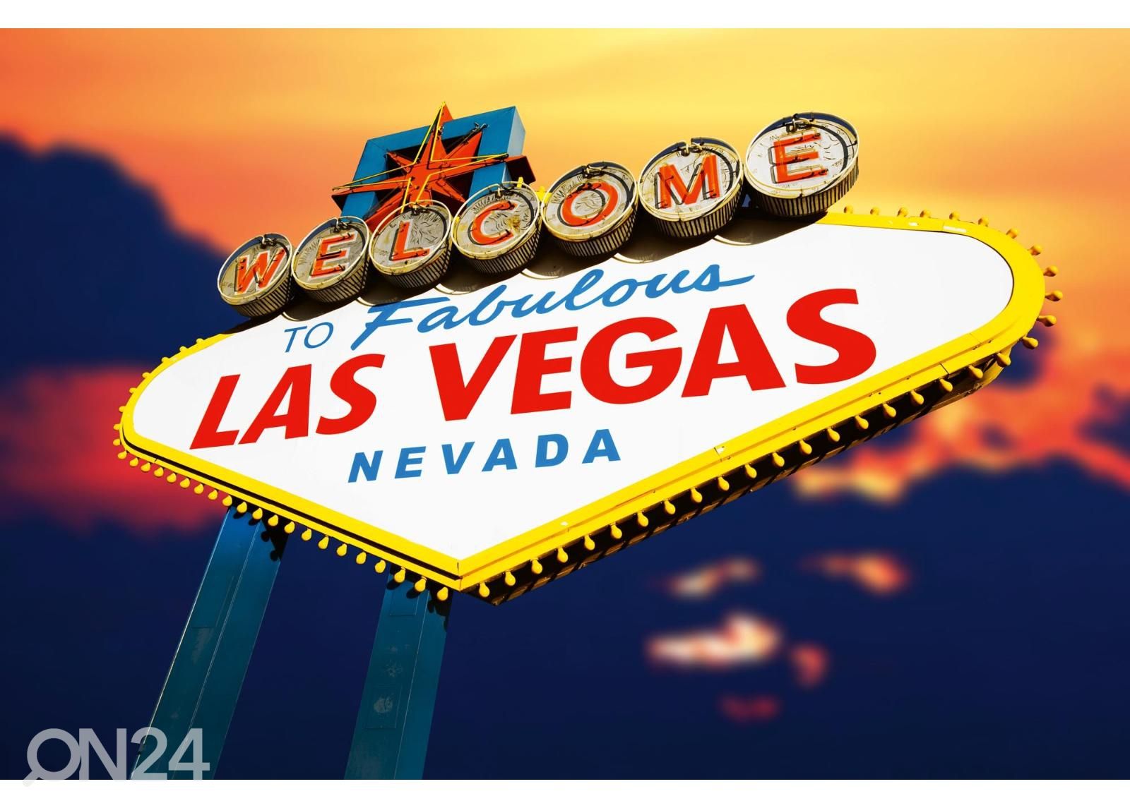 Itseliimautuva kuvatapetti Las Vegas Sign kuvasuurennos