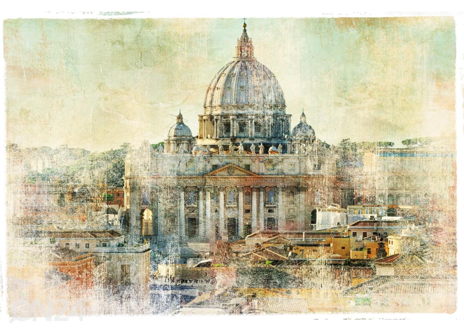Itseliimautuva kuvatapetti St Pietro, Vatican kuvasuurennos