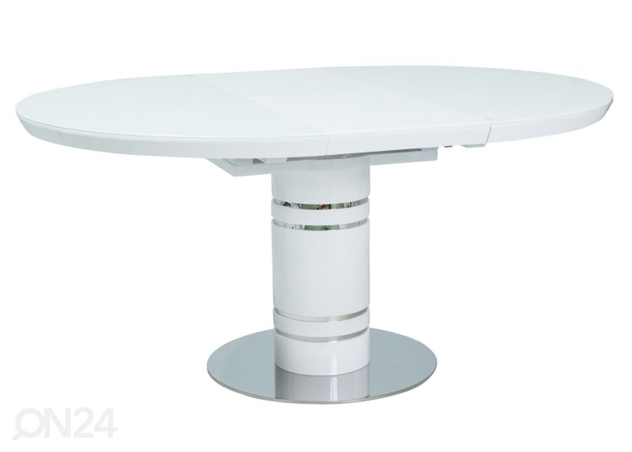 Jatkettava ruokapöytä 120x120-160 cm kuvasuurennos