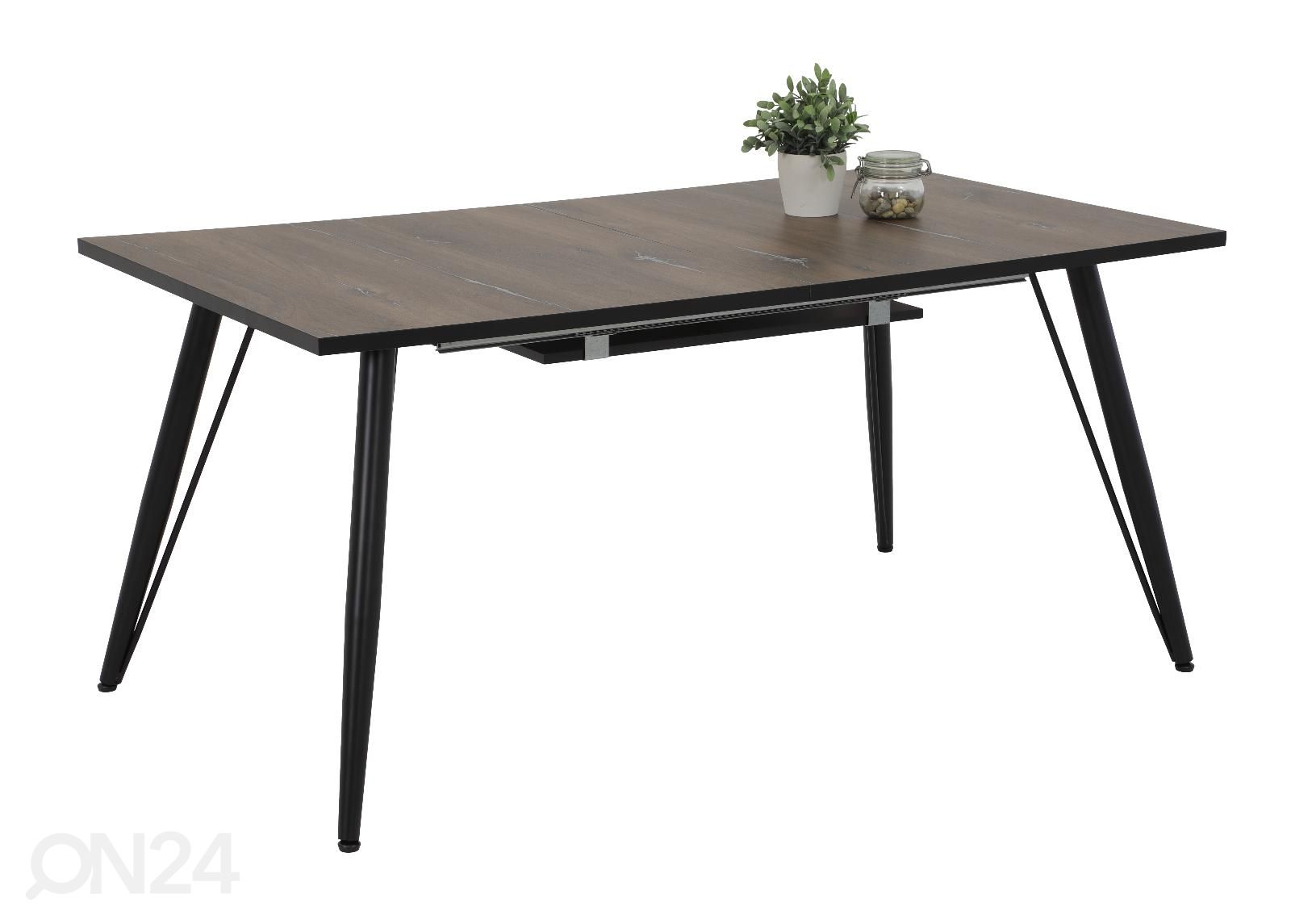 Jatkettava ruokapöytä Leona 90x160-240 cm kuvasuurennos
