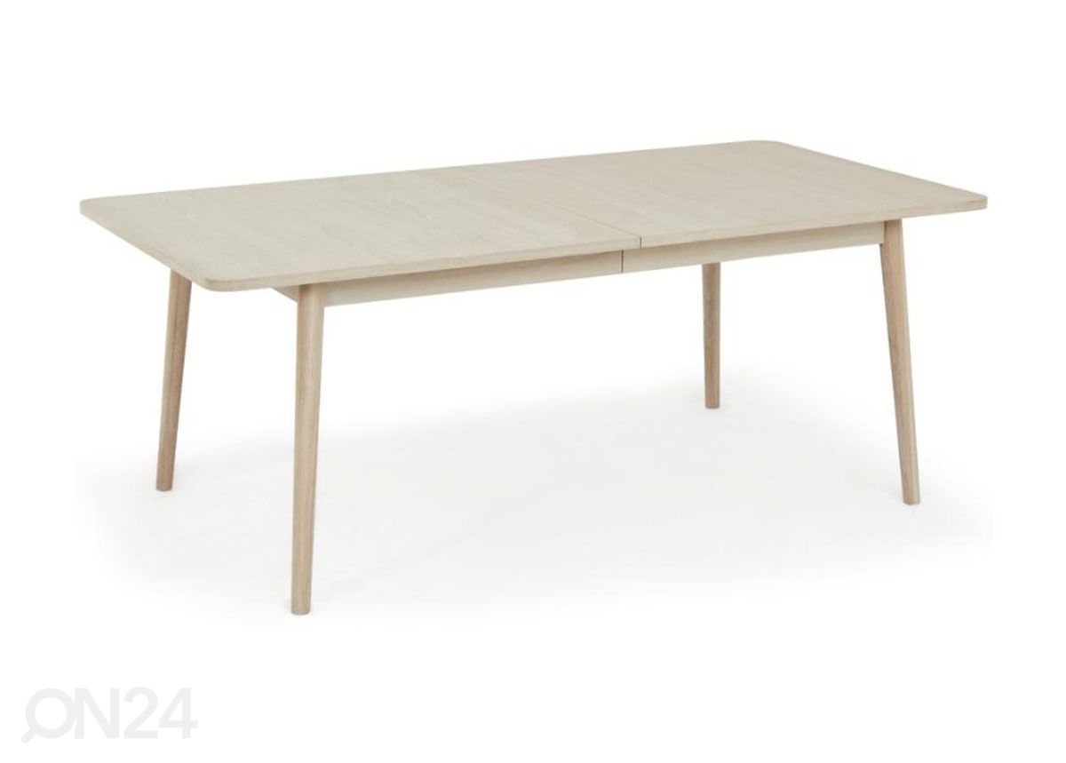 Jatkettava ruokapöytä Nyborg 200/300×100 cm kuvasuurennos