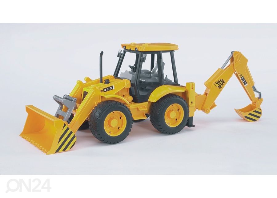 JCB 4CX traktori-kaivinkone 1:16 BRUDER kuvasuurennos