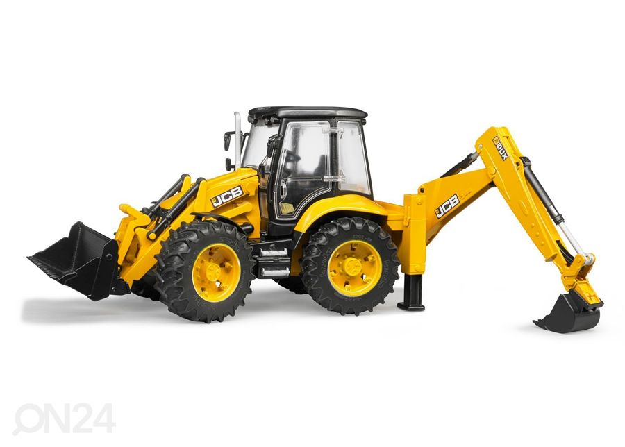 JCB 5CX kuormaaja 1:16 BRUDER kuvasuurennos