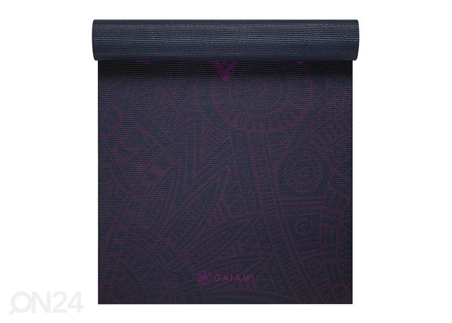 Joogamatto GAIAM Plum Sundial 6 mm kuvasuurennos