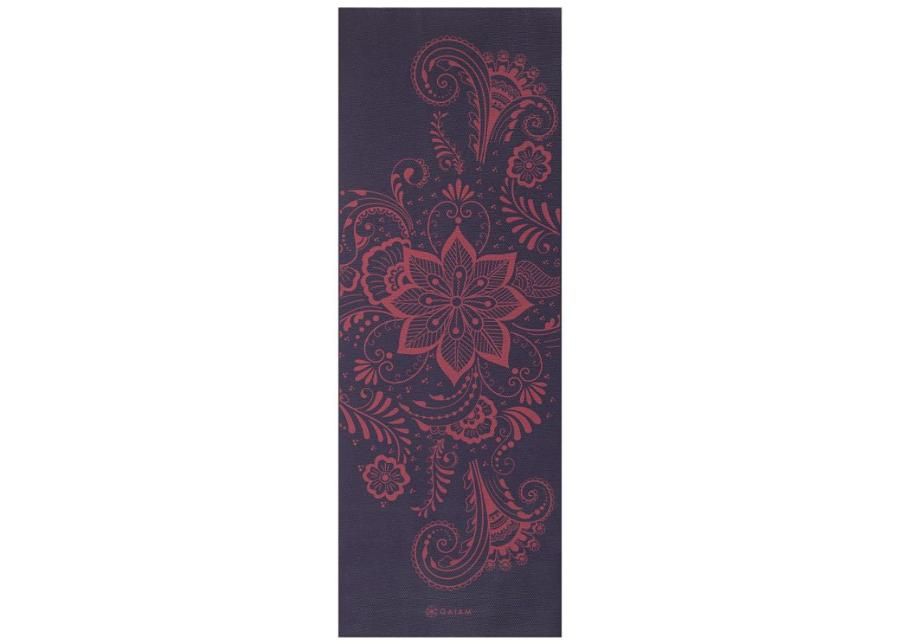 Joogamatto Gaiam Premium Auabergine Swirl kuvasuurennos