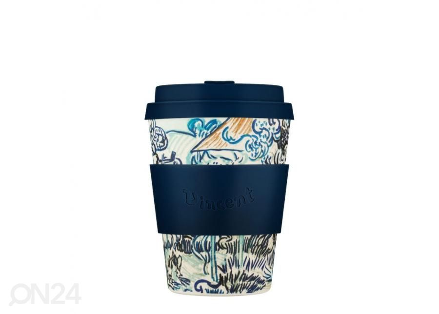 Kahvimuki Ecoffee Cup Van Gogh Old Vineyard 350 ml kuvasuurennos