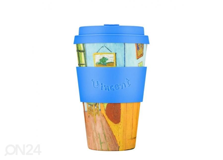 Kahvimuki Ecoffee Cup Van Gogh The Bedroom 400 ml kuvasuurennos