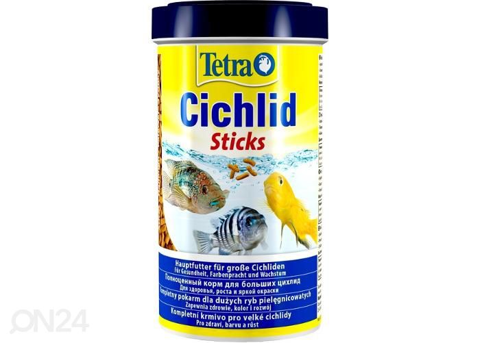 Kalojen täysravinto cichlid sticks 500 ml kuvasuurennos