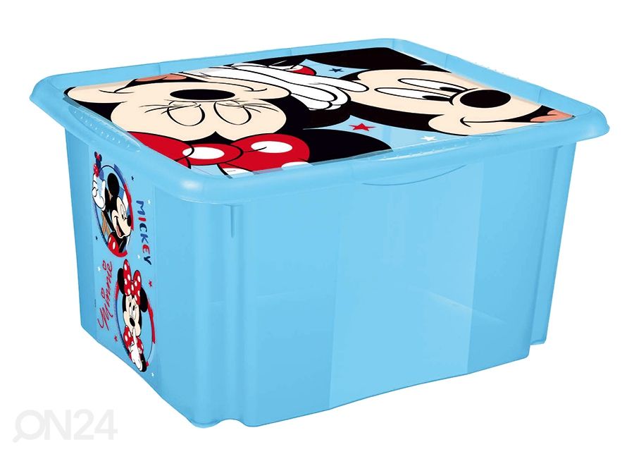 Kannellinen säilytyslaatikko Mickey 24 L kuvasuurennos