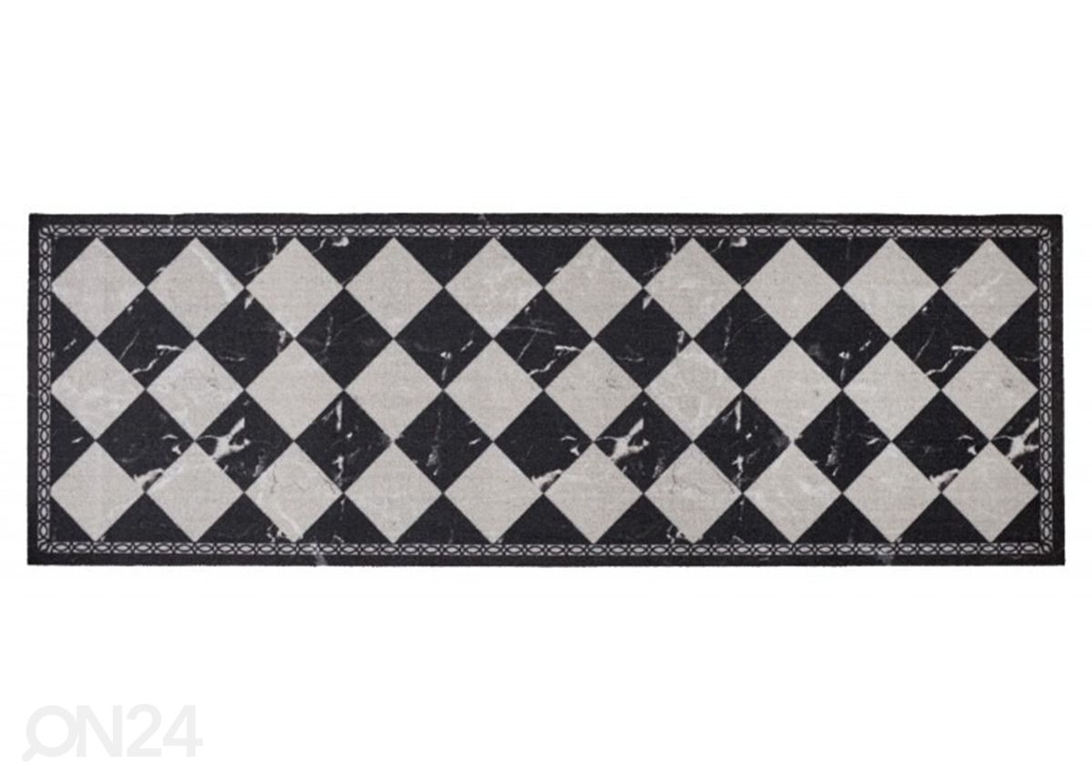 Keittiön matto Checker 50x150 cm kuvasuurennos