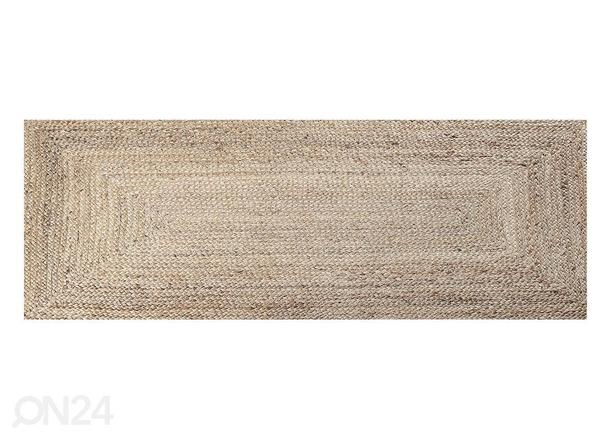 Keittiön matto Woven Square Natural 50x150cm kuvasuurennos