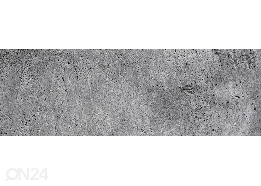 Keittiön välitila Concrete 350x60 cm kuvasuurennos