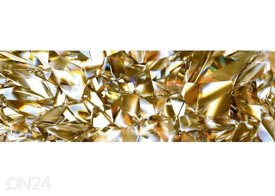 Keittiön välitila Golden Crystal 350x60 cm kuvasuurennos
