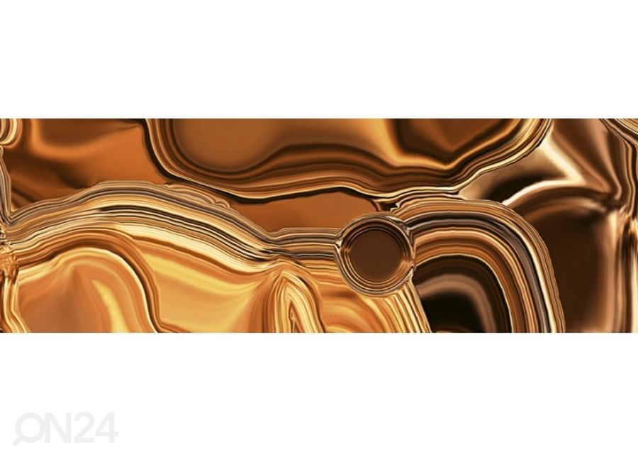 Keittiön välitila Liquid chrome bronze 180x60 cm kuvasuurennos